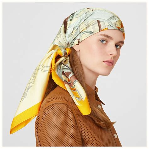 hermes head scarves